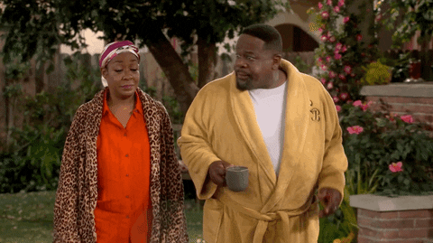 Tichina Arnolds Shrugs GIF