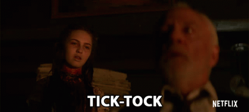 Ticking Clock 498 X 224 Gif GIF