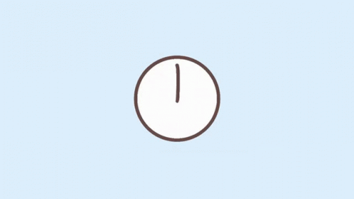 Plain Ticking Clock GIF