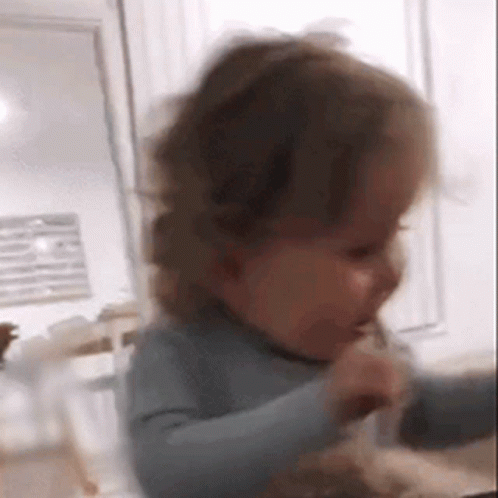 Tickle Knee Cute Kid GIF