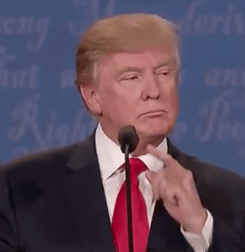 Tickle Nose Donald Trump GIF