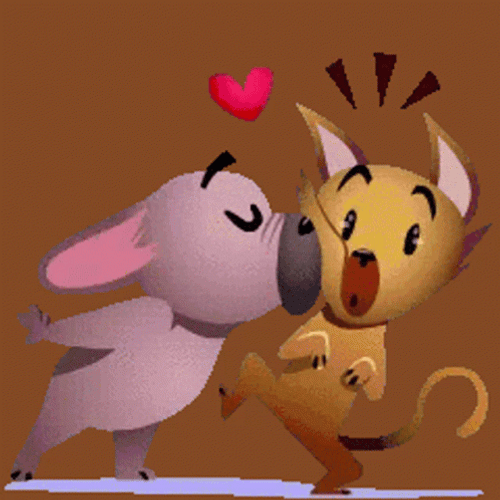 Tiernos Amor Besos GIF