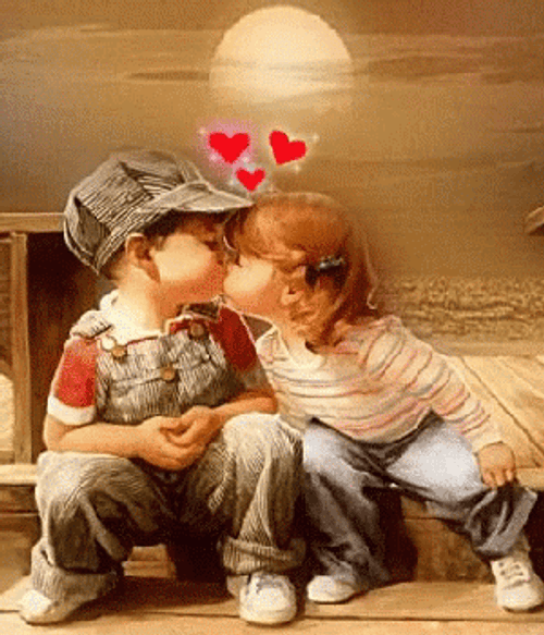 Tiernos Amor Besos GIF
