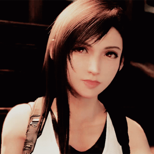 Tifa Cute Smile GIF
