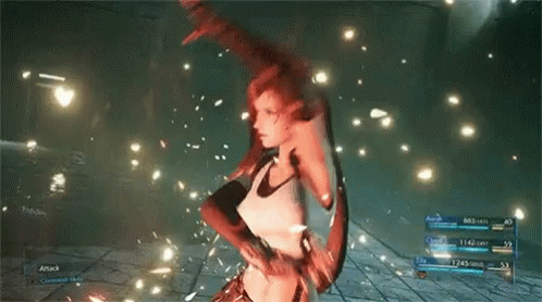 Tifa Powerful Attack GIF