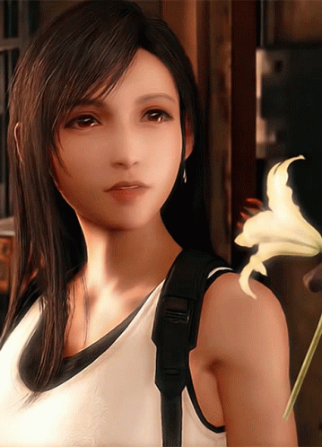 Tifa Shy Reaction GIF