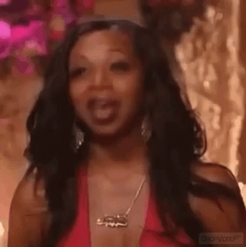 Tiffany Pollard Happy Nodding Loop GIF