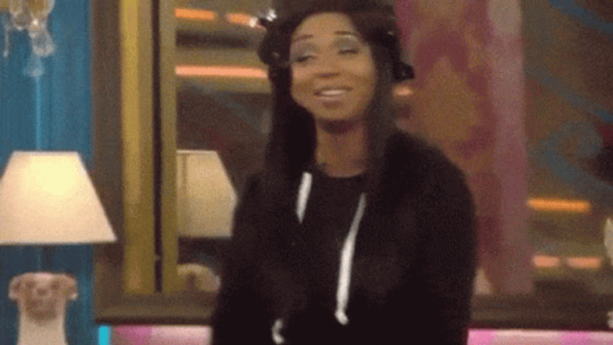 Tiffany Pollard Pleasant Smile Applauding GIF