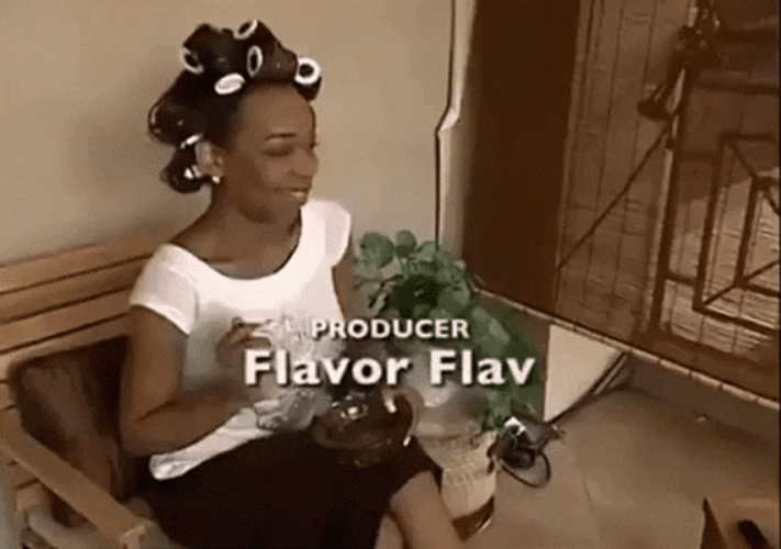 Tiffany Pollard Relaxing At Home Smoking GIF