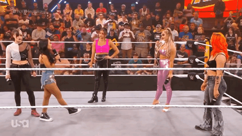 Tiffany Stratton Fighting GIF