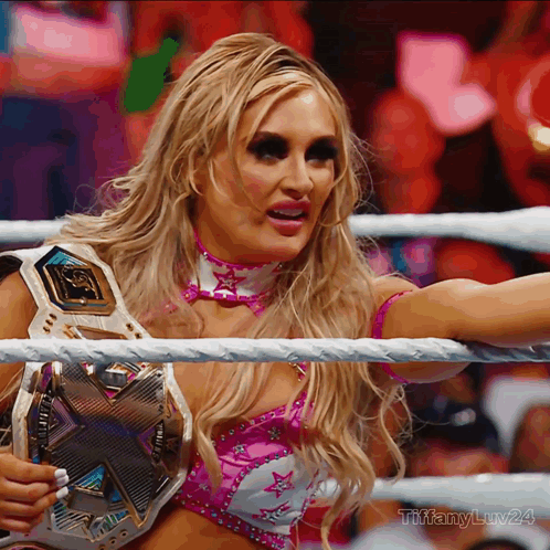 Tiffany Stratton Flying Kiss GIF