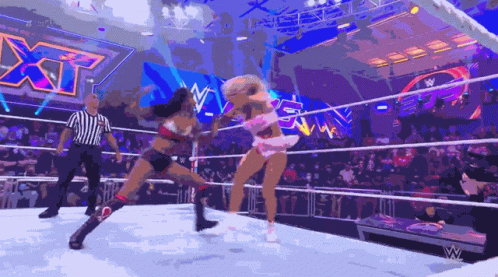 Tiffany Stratton Ring Tumbling GIF