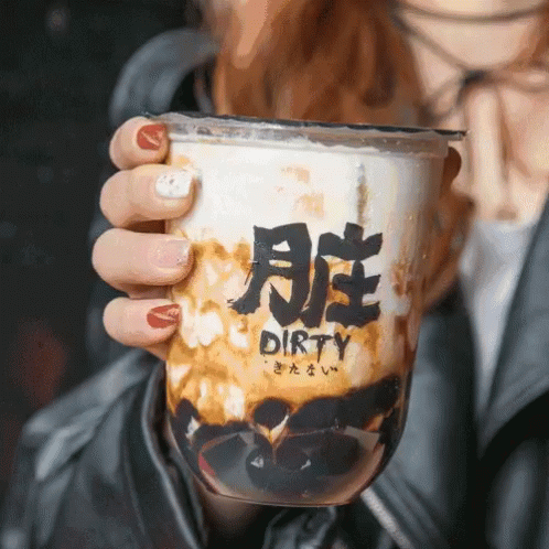 Tiger Brown Sugar Boba Tea GIF
