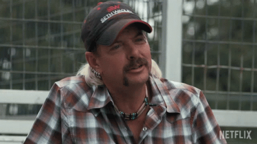 Tiger King Smirk GIF