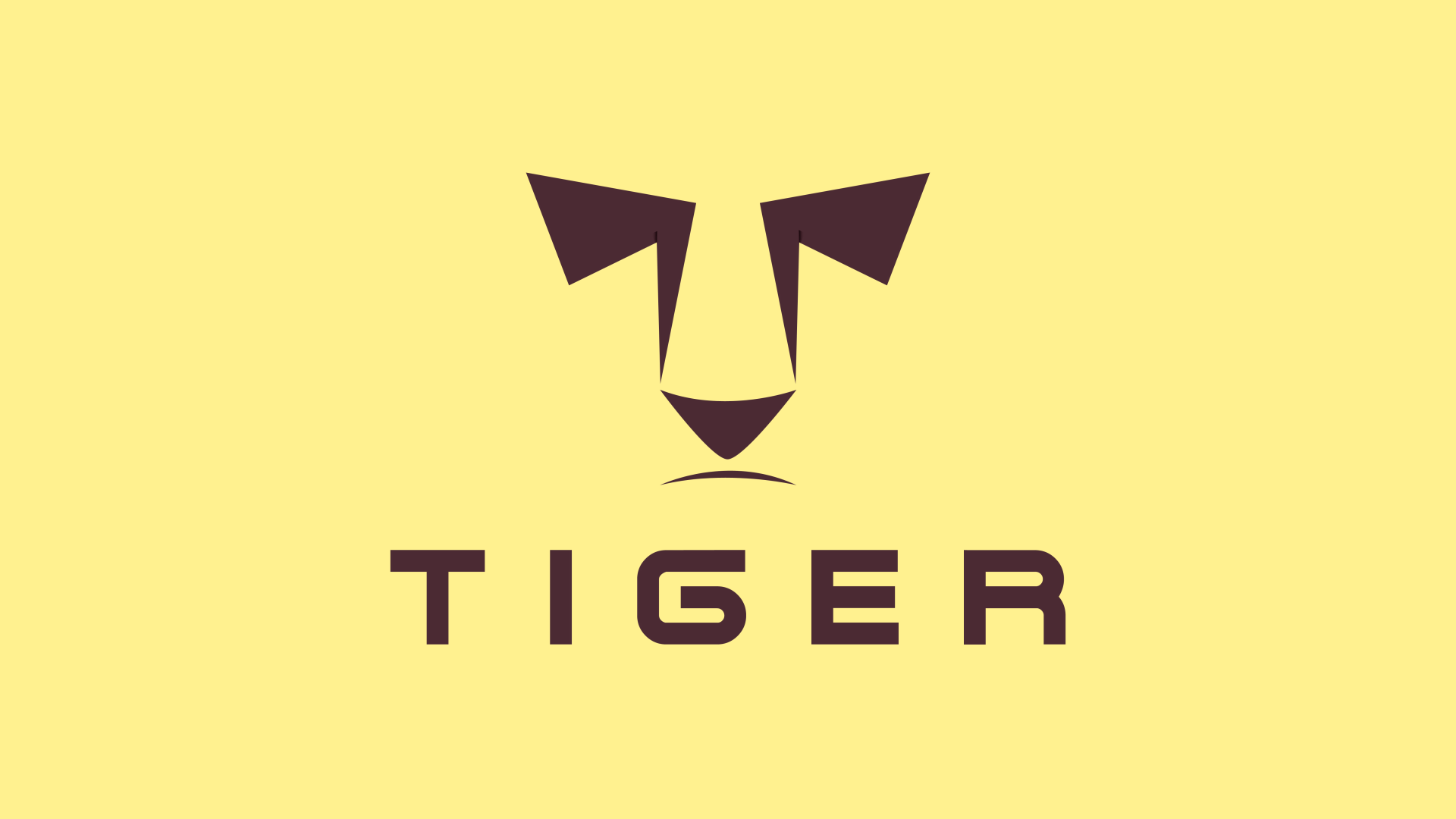 Tiger Logo Digital Art GIF