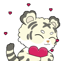 Tiger Love Sticker GIF