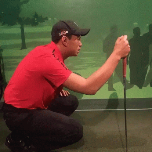 Tiger Woods Spotting The Sexy Lady Meme GIF