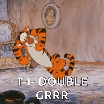 Tigger From Winnie The Pooh Laying On Couch GIF