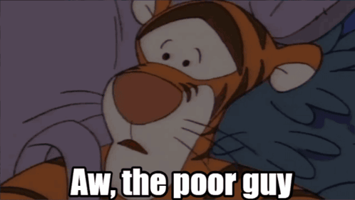 Tigger Shocked Saying Aw GIF