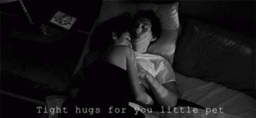 Tight Cuddles Hug GIF