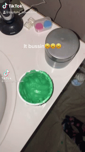 Tik Tok Bussin Icing GIF