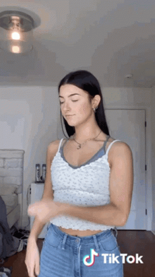 Tiktok Dance Famous Charli D'Amelio GIF