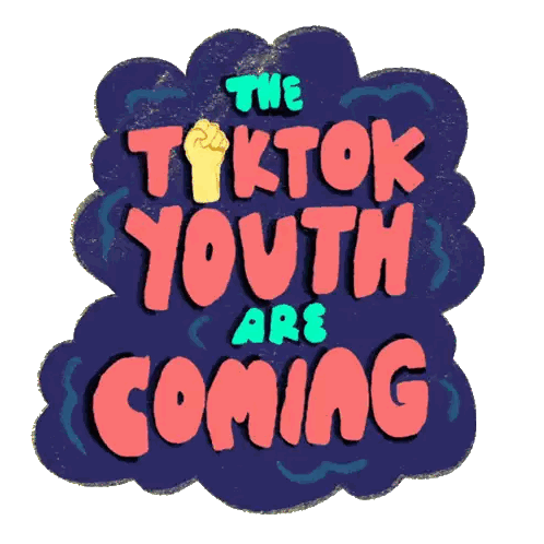 TikTok Youth Coming Sign