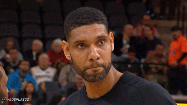 Tim Duncan Nba Spurs Smile GIF