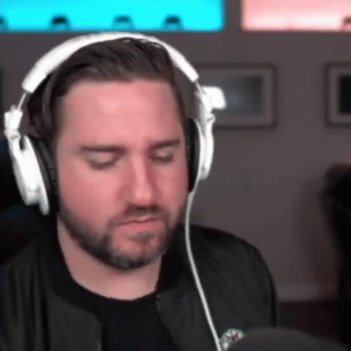 Tim Gettys Removed His Headphones Leaving GIF