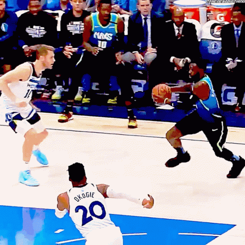 Tim Hardaway Jr Poster Dunk GIF