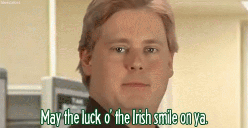 Tim Heidecker May The Luck O' The Irish GIF