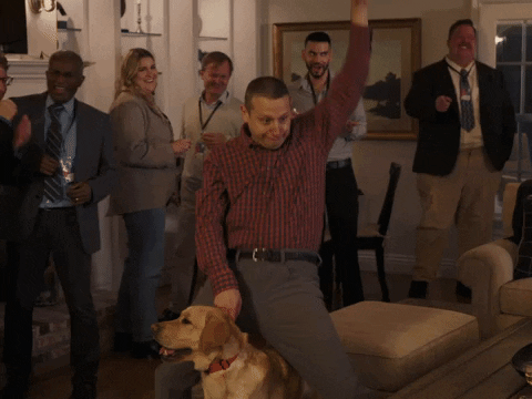 Tim Robinson Cowboy Riding The Dog GIF