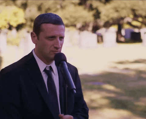 Tim Robinson Friday Night Speech GIF