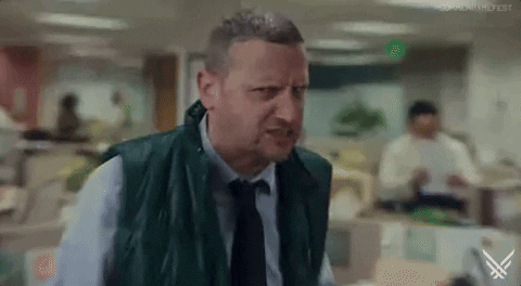 Tim Robinson Funny Silly Face Push In Shot GIF