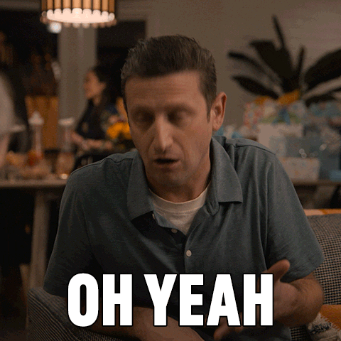 Tim Robinson Nodding Oh Yeah GIF