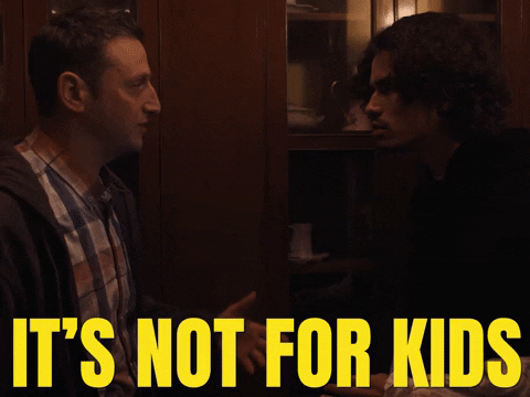 Tim Robinson Talking Not For Kids GIF