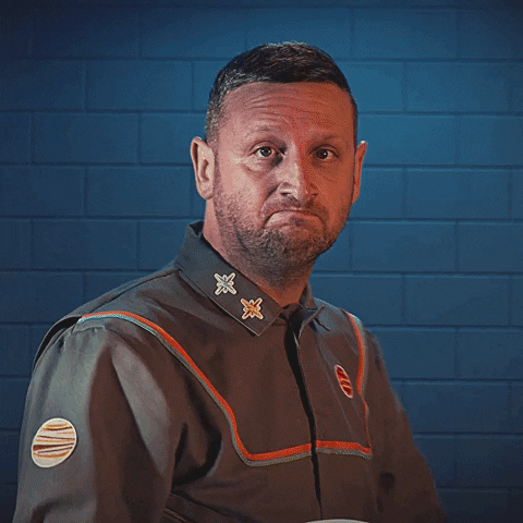 Tim Robinson Wearing Helmet I'm Sorry GIF