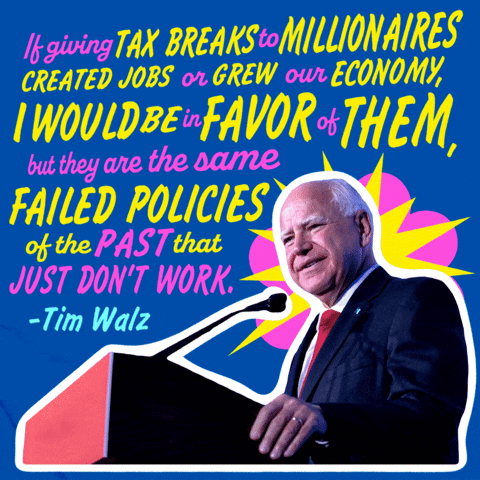 Tim Walz Promise To People GIF