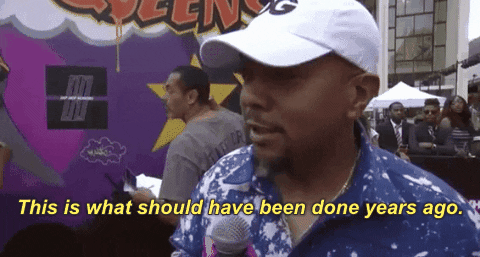 Timbaland Being Interviewed GIF