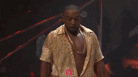 Timbaland Dancing With Facial Expression GIF