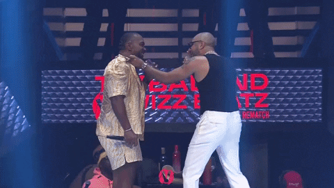 Timbaland Facing Swizz Beats GIF