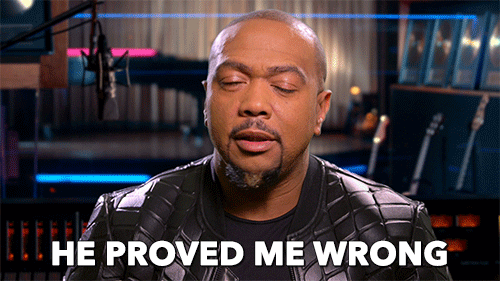 Timbaland He Proved Me Wrong GIF