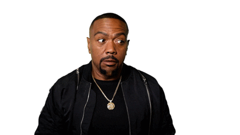 Timbaland Looking Shocked GIF