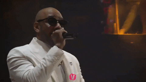 Timbaland On Stage With Swizz Beats GIF