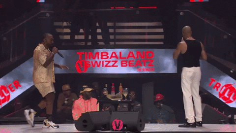 Timbaland On Verzuz With Swizz Beats GIF