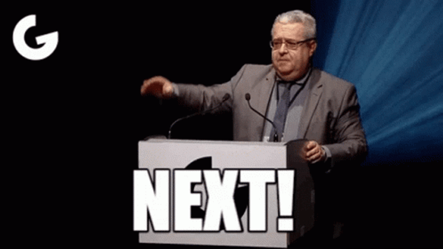 Time For The Next One GIF