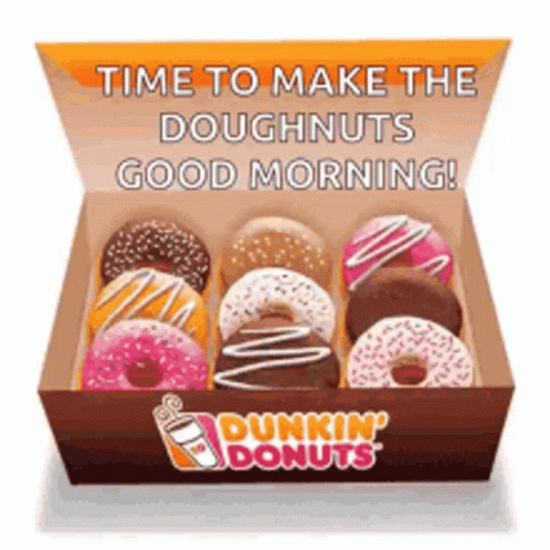 Good Morning Time To Make The Donuts GIF