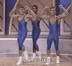 Time To Party Dance Gif GIF
