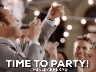 Time To Party Vince Vaughn Wedding Crashers GIF