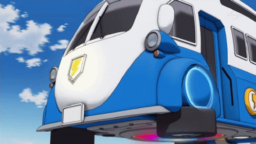 Time Travel Inazuma Tm Caravan Transform GIF